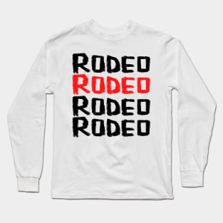 Rodeo Horseriding Long Sleeve T-Shirt